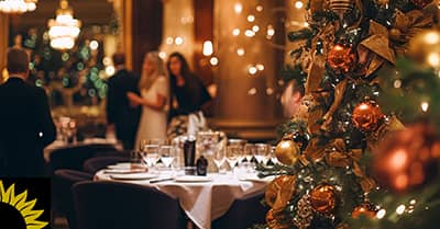 Cena della Vigilia di Natale e Pranzo di Natale al Ristorante Villa Girasole