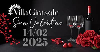 Celebra San Valentino 2025 al ristorante Villa Girasole